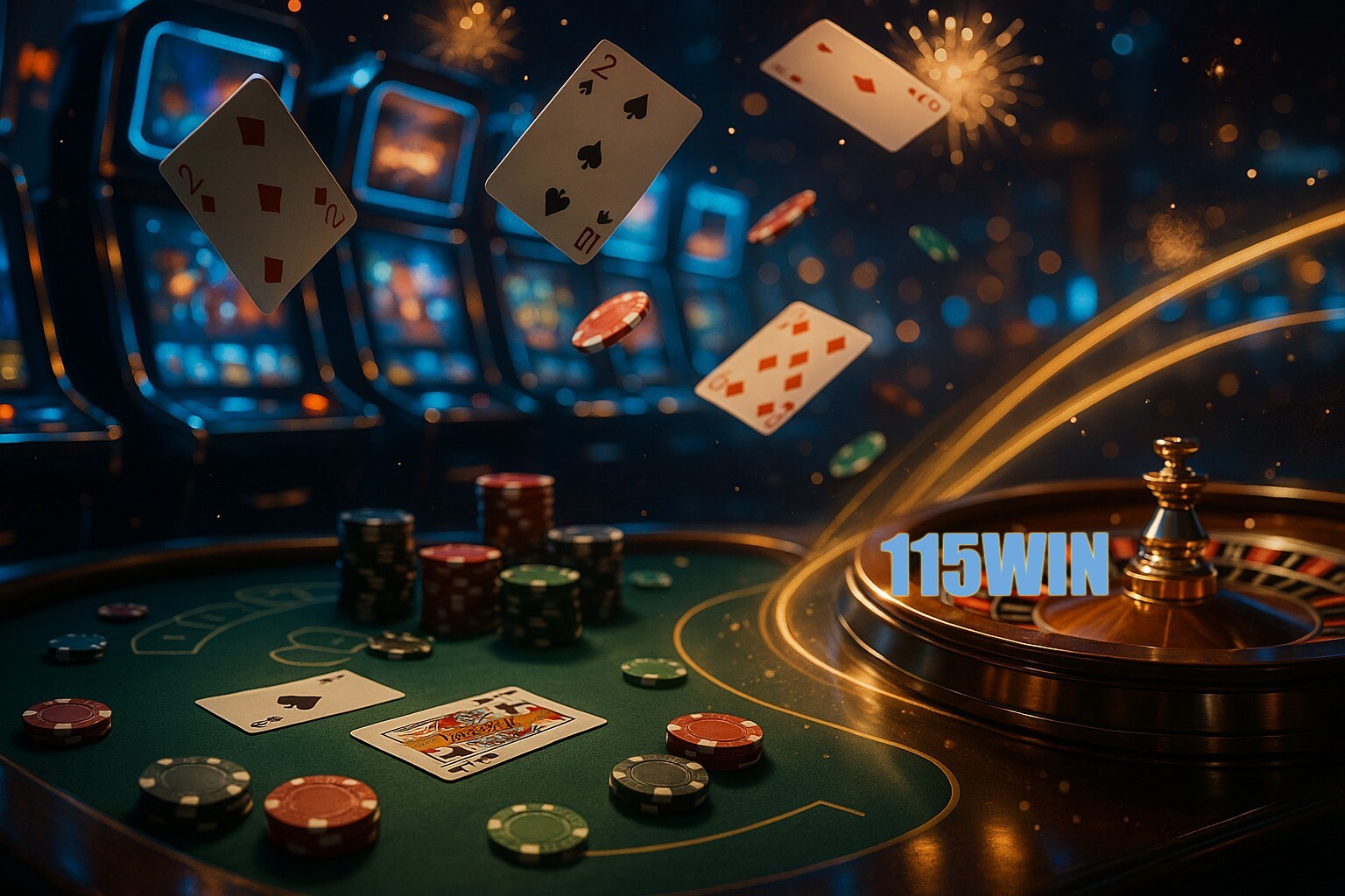 Jogos emocionantes no 115WIN