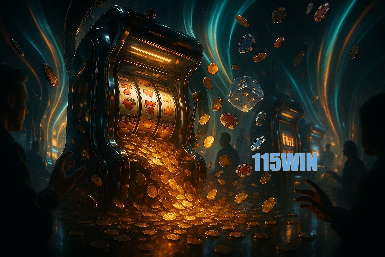 Diversos jogos de caça-níqueis