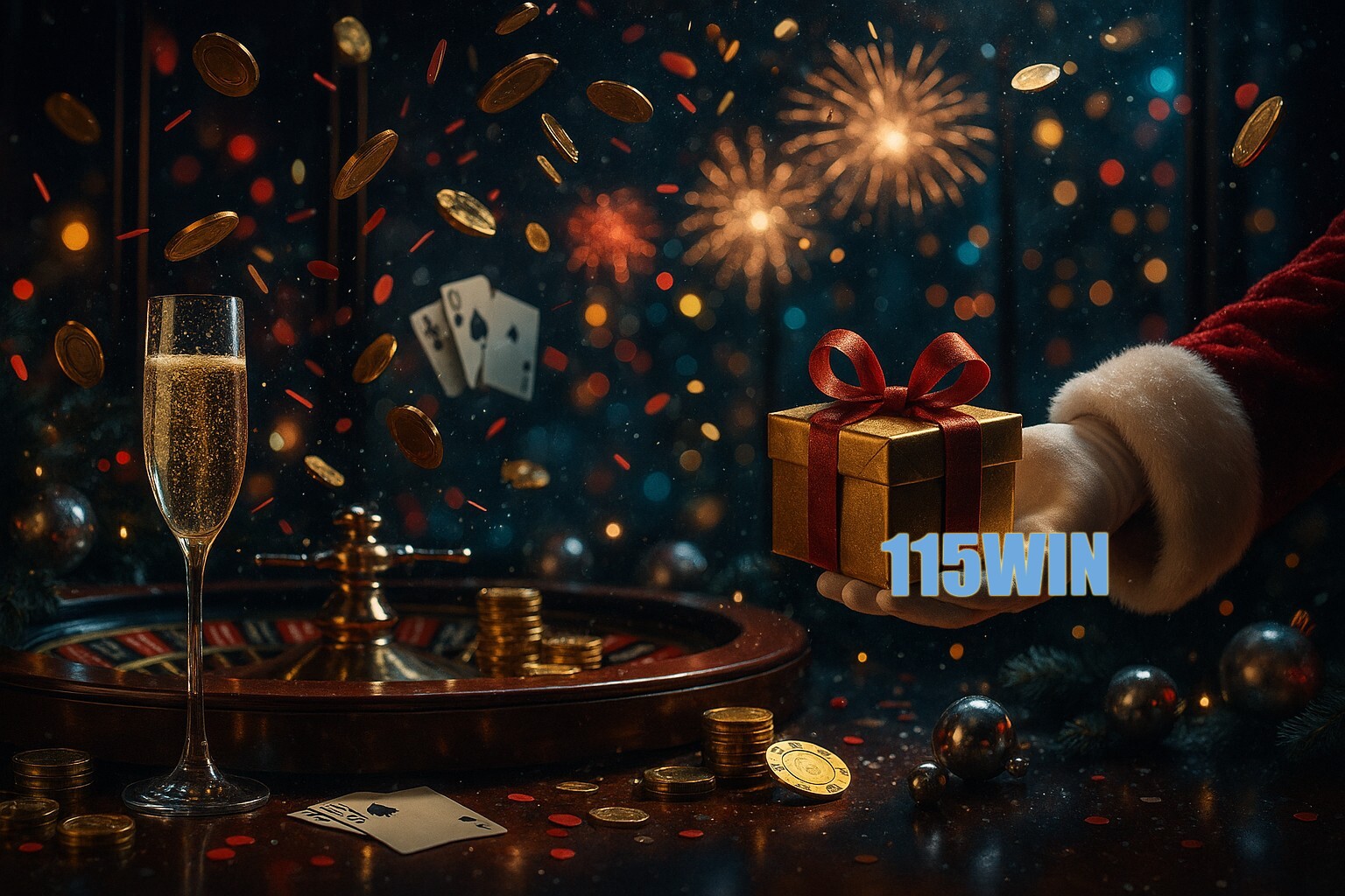Promoções de Ano Novo no 115WIN